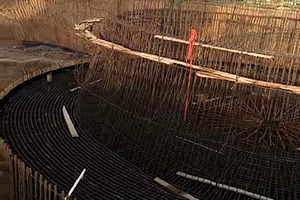 安徽砼烟囱新建施工现场